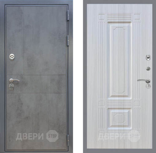 Входная металлическая Дверь Рекс (REX) ФЛ-290 FL-2 Сандал белый в Балашихе