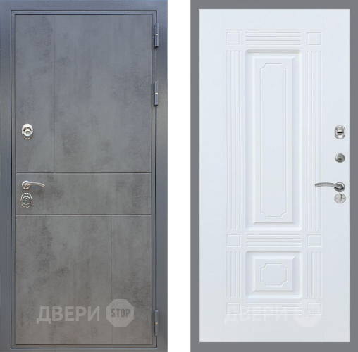 Входная металлическая Дверь Рекс (REX) ФЛ-290 FL-2 Силк Сноу в Балашихе