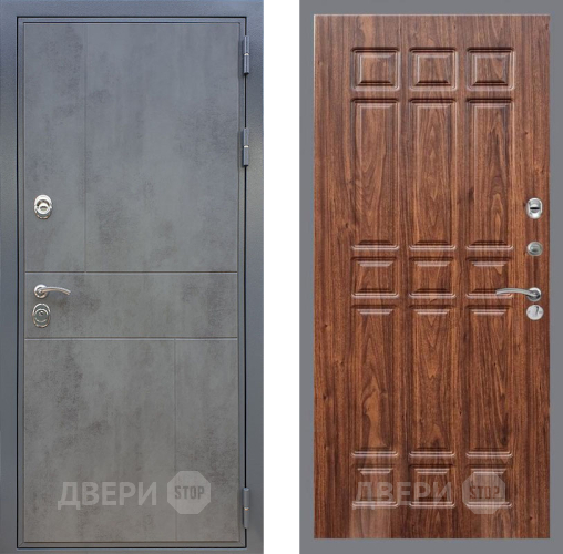 Входная металлическая Дверь Рекс (REX) ФЛ-290 FL-33 орех тисненый в Балашихе