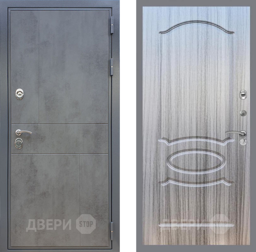 Входная металлическая Дверь Рекс (REX) ФЛ-290 FL-128 Сандал грей в Балашихе