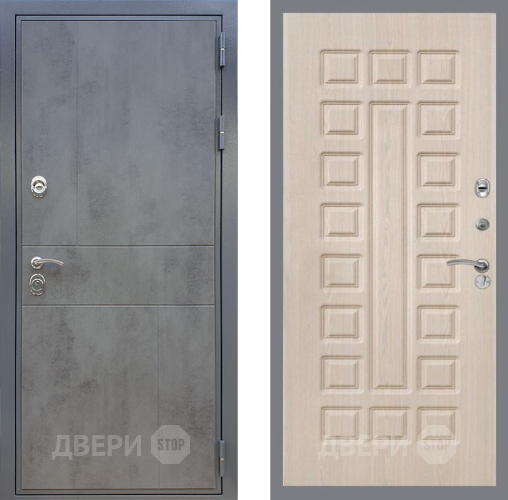 Входная металлическая Дверь Рекс (REX) ФЛ-290 FL-183 Беленый дуб в Балашихе
