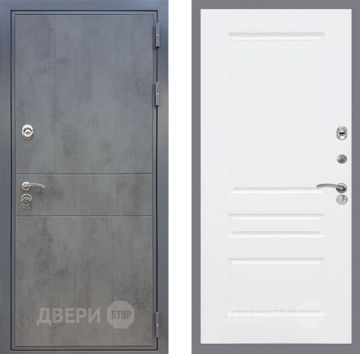Входная металлическая Дверь Рекс (REX) ФЛ-290 FL-243 Силк Сноу в Балашихе