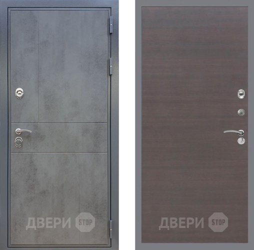 Входная металлическая Дверь Рекс (REX) ФЛ-290 GL венге поперечный в Балашихе