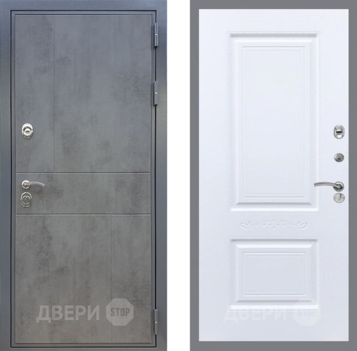 Дверь Рекс (REX) ФЛ-290 Смальта Силк Сноу в Балашихе