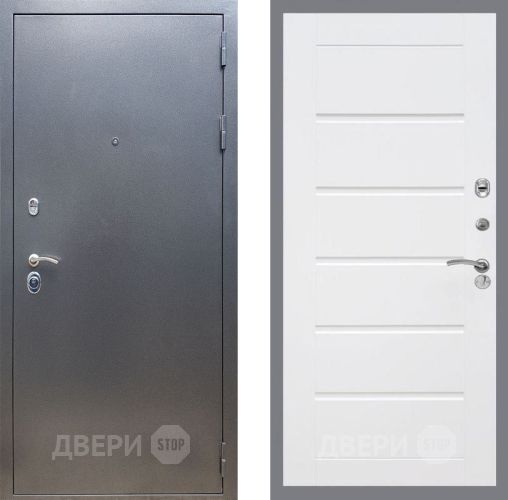 Входная металлическая Дверь Рекс (REX) 11 Сити Белый ясень в Балашихе