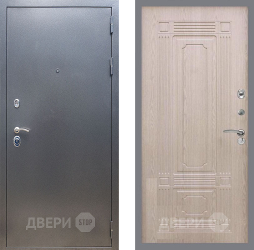 Входная металлическая Дверь Рекс (REX) 11 FL-2 Беленый дуб в Балашихе