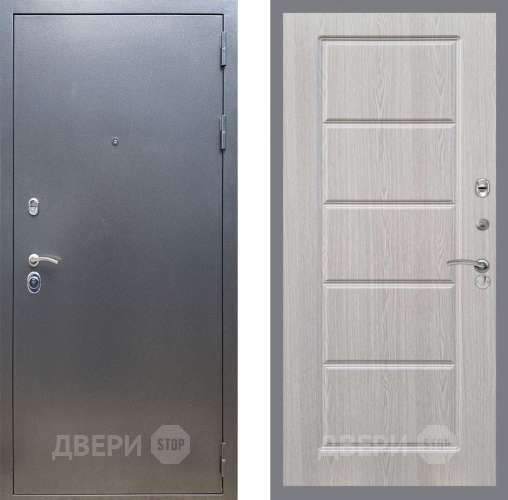 Входная металлическая Дверь Рекс (REX) 11 FL-39 Беленый дуб в Балашихе