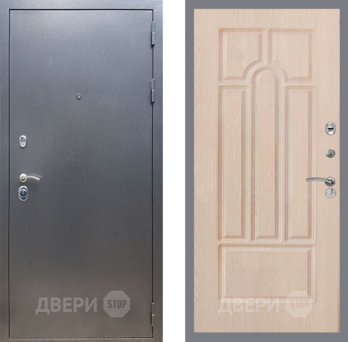 Входная металлическая Дверь Рекс (REX) 11 FL-58 Беленый дуб в Балашихе
