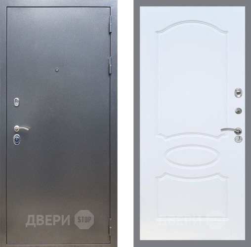 Входная металлическая Дверь Рекс (REX) 11 FL-128 Белый ясень в Балашихе