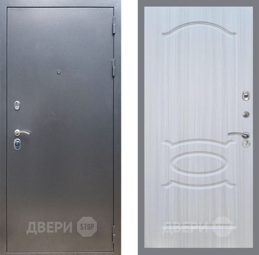 Входная металлическая Дверь Рекс (REX) 11 FL-128 Сандал белый в Балашихе