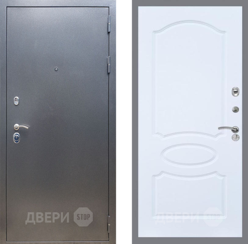Входная металлическая Дверь Рекс (REX) 11 FL-128 Силк Сноу в Балашихе