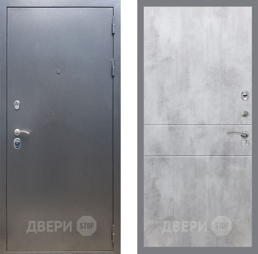 Входная металлическая Дверь Рекс (REX) 11 FL-290 Бетон светлый в Балашихе