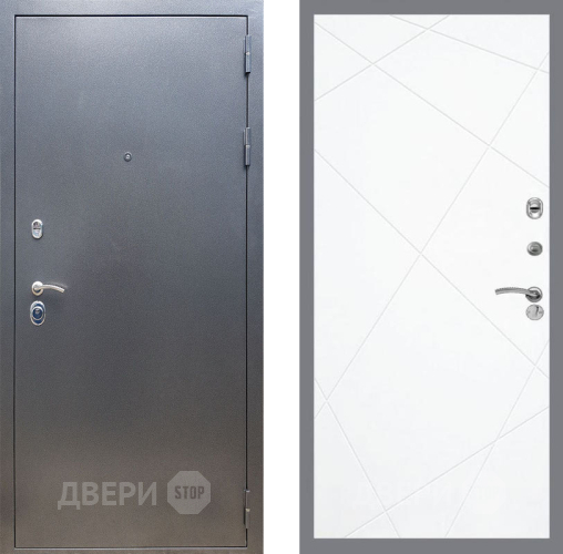 Входная металлическая Дверь Рекс (REX) 11 FL-291 Силк Сноу в Балашихе