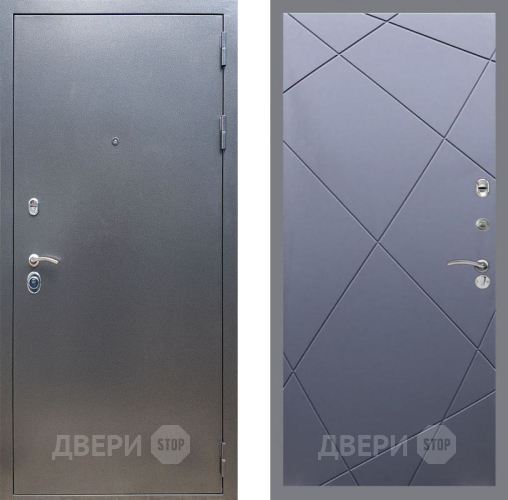 Входная металлическая Дверь Рекс (REX) 11 FL-291 Силк титан в Балашихе