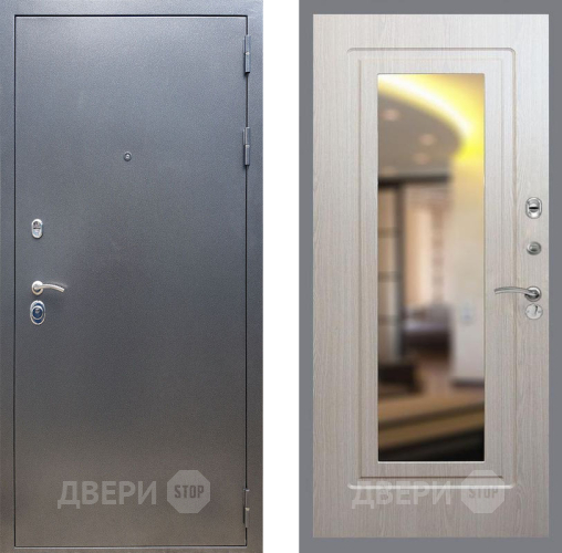 Входная металлическая Дверь Рекс (REX) 11 FLZ-120 Беленый дуб в Балашихе