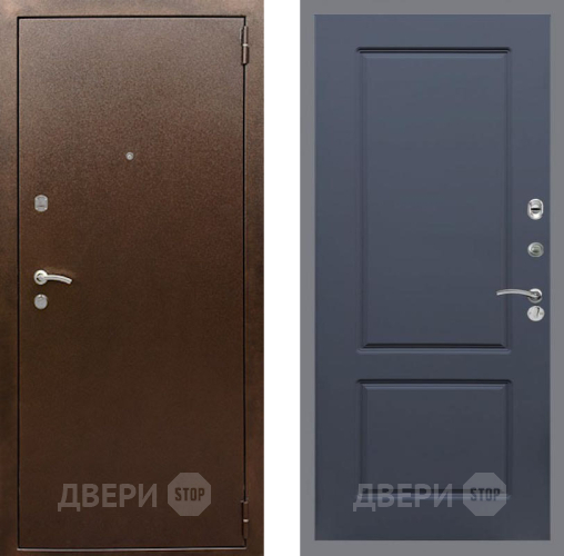 Входная металлическая Дверь Рекс (REX) 1А Медный Антик FL-117 Силк титан в Балашихе
