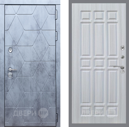 Входная металлическая Дверь Рекс (REX) 28 FL-33 Сандал белый в Балашихе