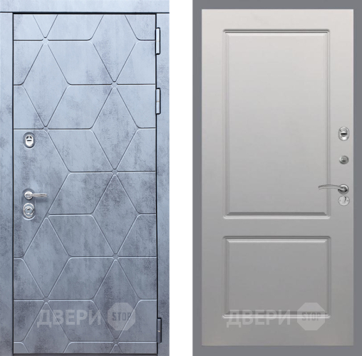 Входная металлическая Дверь Рекс (REX) 28 FL-117 Грей софт в Балашихе
