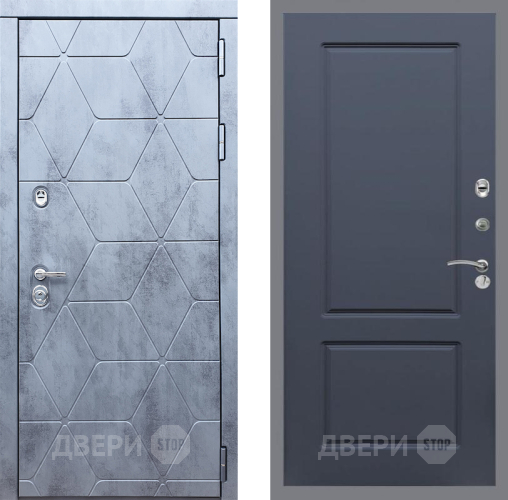 Входная металлическая Дверь Рекс (REX) 28 FL-117 Силк титан в Балашихе