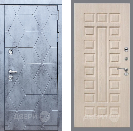 Входная металлическая Дверь Рекс (REX) 28 FL-183 Беленый дуб в Балашихе