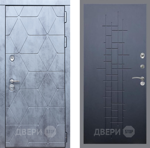 Входная металлическая Дверь Рекс (REX) 28 FL-289 Ясень черный в Балашихе