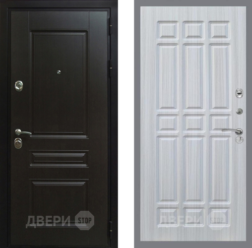 Входная металлическая Дверь Рекс (REX) Премиум-Н FL-33 Сандал белый в Балашихе