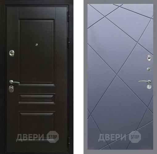 Входная металлическая Дверь Рекс (REX) Премиум-Н FL-291 Силк титан в Балашихе