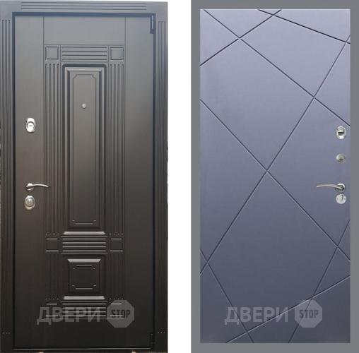 Входная металлическая Дверь Рекс (REX) 9 FL-291 Силк титан в Балашихе