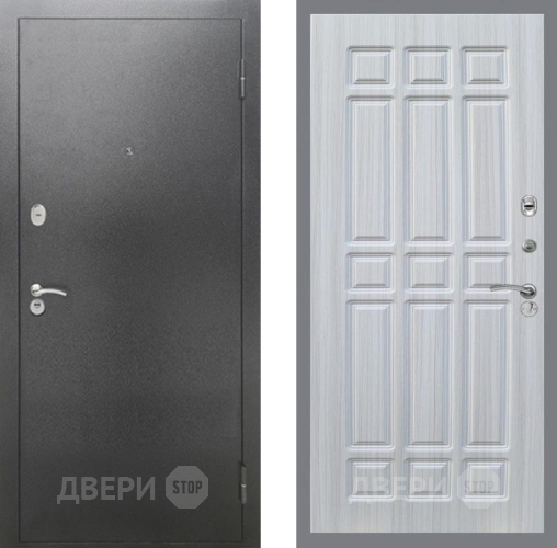 Дверь Рекс (REX) 2А Серебро Антик FL-33 Сандал белый в Балашихе