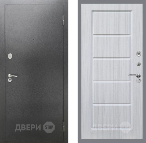 Дверь Рекс (REX) 2А Серебро Антик FL-39 Сандал белый в Балашихе