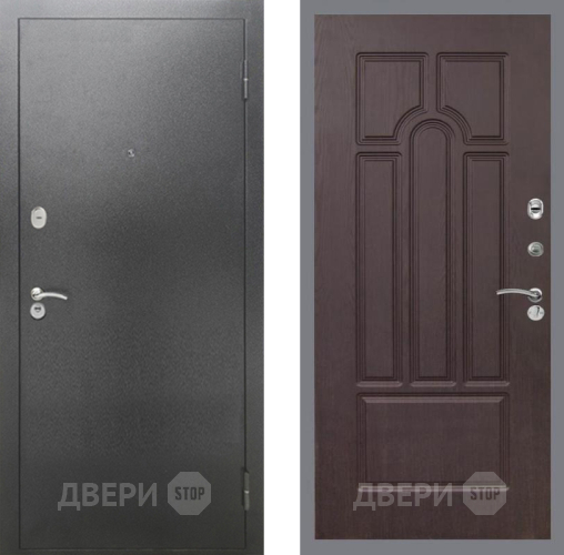 Входная металлическая Дверь Рекс (REX) 2А Серебро Антик FL-58 Венге в Балашихе