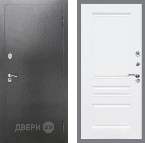 Дверь Рекс (REX) 2А Серебро Антик FL-243 Силк Сноу в Балашихе