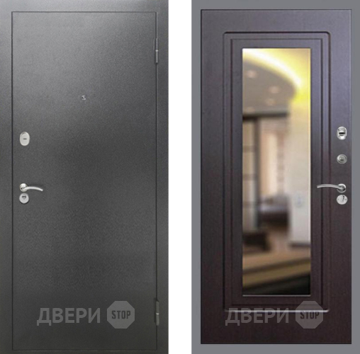 Дверь Рекс (REX) 2А Серебро Антик FLZ-120 Венге в Балашихе