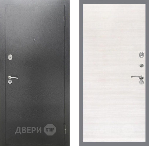 Входная металлическая Дверь Рекс (REX) 2А Серебро Антик GL Акация в Балашихе