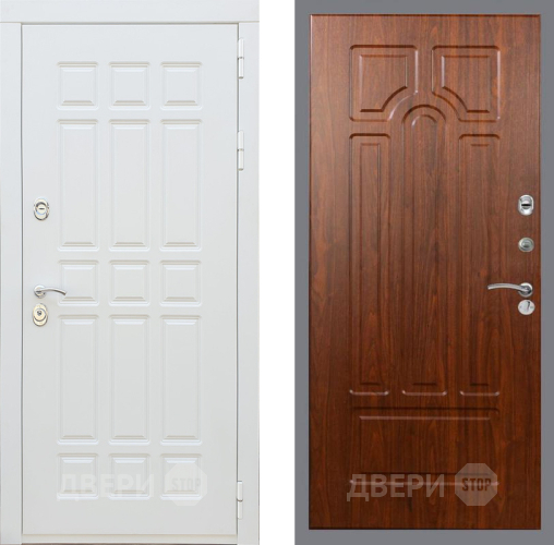 Входная металлическая Дверь Рекс (REX) 8 Силк Сноу FL-58 Морёная берёза в Балашихе