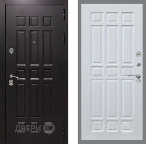 Входная металлическая Дверь Рекс (REX) 8 FL-33 Белый ясень в Балашихе