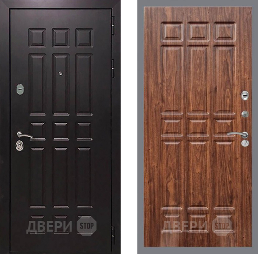 Входная металлическая Дверь Рекс (REX) 8 FL-33 орех тисненый в Балашихе