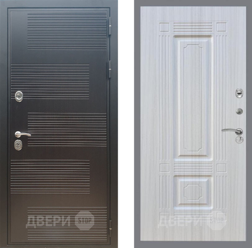 Входная металлическая Дверь Рекс (REX) премиум 185 FL-2 Сандал белый в Балашихе