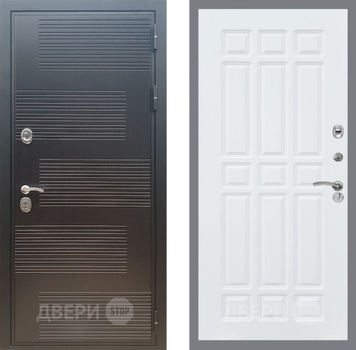 Входная металлическая Дверь Рекс (REX) премиум 185 FL-33 Силк Сноу в Балашихе