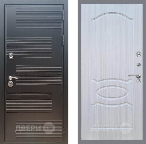 Входная металлическая Дверь Рекс (REX) премиум 185 FL-128 Сандал белый в Балашихе