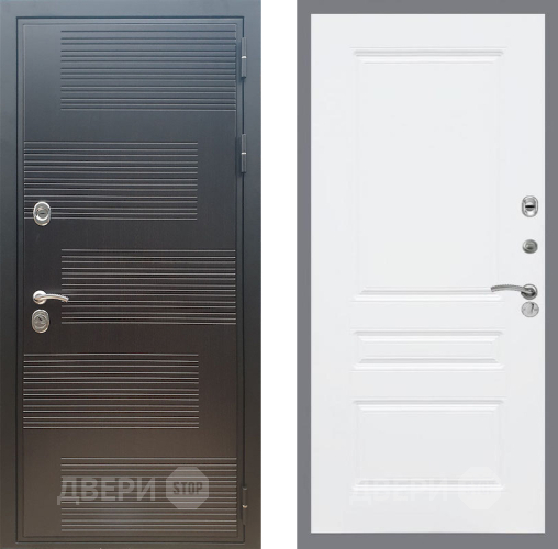 Входная металлическая Дверь Рекс (REX) премиум 185 FL-243 Силк Сноу в Балашихе