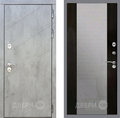 Входная металлическая Дверь Рекс (REX) 22 СБ-16 Зеркало Венге в Балашихе