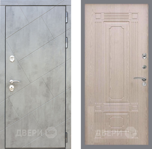 Входная металлическая Дверь Рекс (REX) 22 FL-2 Беленый дуб в Балашихе