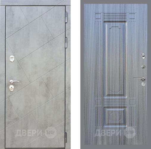 Входная металлическая Дверь Рекс (REX) 22 FL-2 Сандал грей в Балашихе