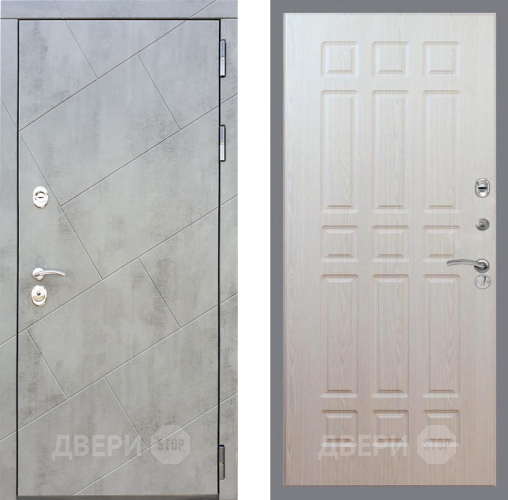 Входная металлическая Дверь Рекс (REX) 22 FL-33 Беленый дуб в Балашихе