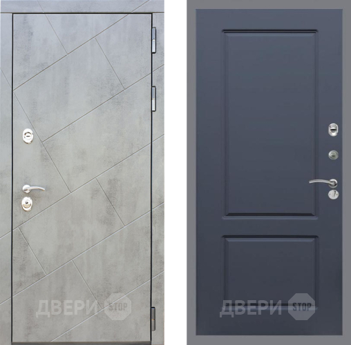 Входная металлическая Дверь Рекс (REX) 22 FL-117 Силк титан в Балашихе