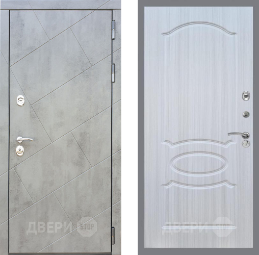 Входная металлическая Дверь Рекс (REX) 22 FL-128 Сандал белый в Балашихе