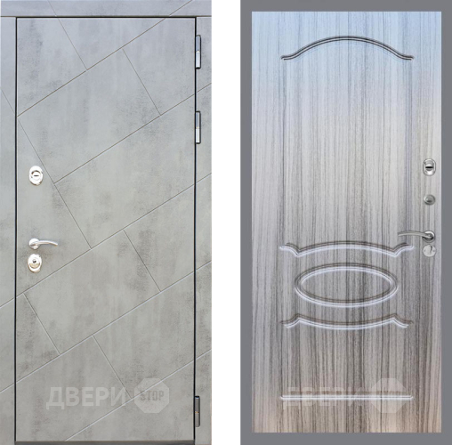 Входная металлическая Дверь Рекс (REX) 22 FL-128 Сандал грей в Балашихе