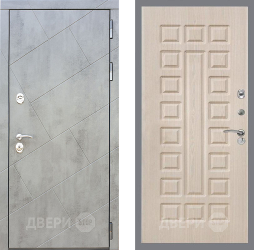 Входная металлическая Дверь Рекс (REX) 22 FL-183 Беленый дуб в Балашихе