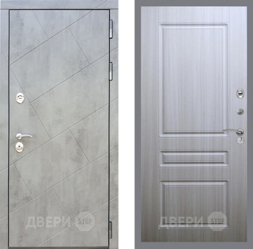 Входная металлическая Дверь Рекс (REX) 22 FL-243 Сандал белый в Балашихе